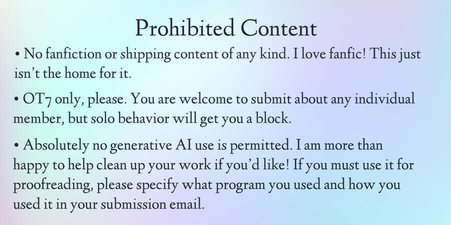 Prohibited Content