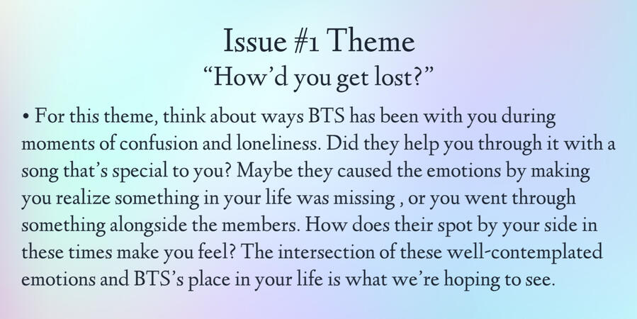 Issue #1 Theme